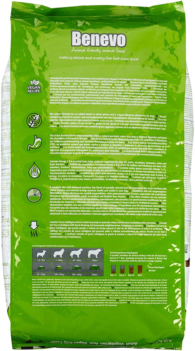 Vegan dog clearance food ingredients