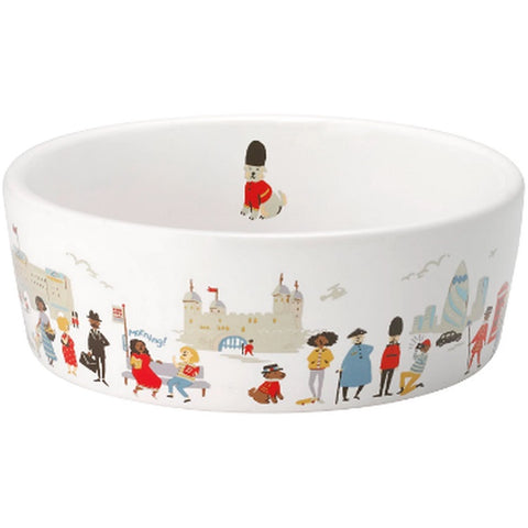 Cath Kidston London People Ceramic Pet Bowl