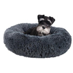 Hobbyzoo Dark Grey 60cm Dog Cat Soft Plush Calming Bed