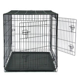 Folding 42" Dog Cat Crate