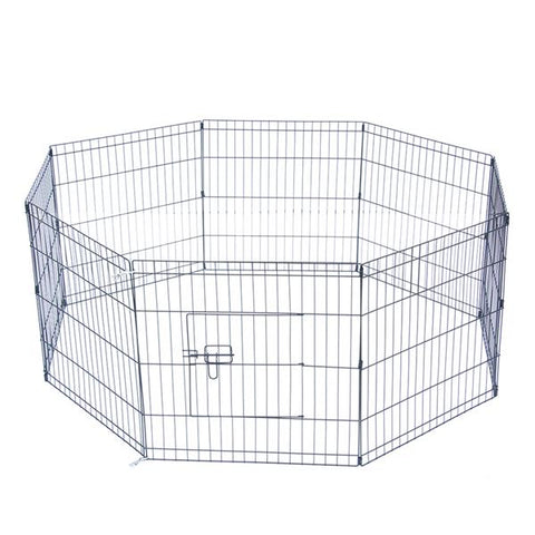 Folding 24" / 61cm Tall Dog Cat Rabbit 8 Panel Play Pen