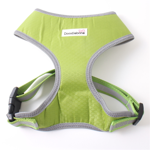 Apple Green Doodlebone Toughie Dog Harness