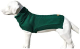 Green Jazz Cableknit Dog Jumper