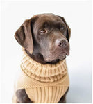 Camel Jazz Cableknit Dog Jumper