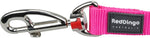 Red Dingo Plain Hot Pink Dog Lead