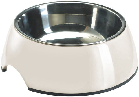 White Hunter Melamine Pet Feeding Bowl