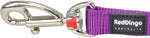 Red Dingo Plain Purple Dog Lead