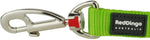 Red Dingo Plain Lime Green Dog Lead