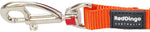 Red Dingo Plain Orange Dog Lead