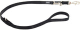 Red Dingo Adjustable Plain Black Dog Lead