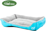 Hobbyzoo Blue 30" Warm Dog Cat Bed