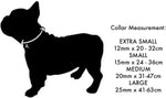 Red Dingo Plain Black Dog Collar