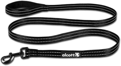 Black Alcott Reflective Adventure Dog Lead