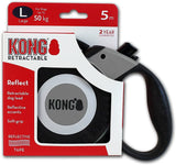 Kong Reflect 5m Retractable Leash - Grey