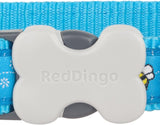 Red Dingo Turquoise Bumble Bee Dog Collar