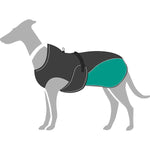 Teal Uppsala Cozy Dog Coat