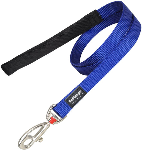 Red Dingo Plain Dark Blue Dog Lead