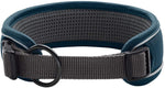 Hunter Divo Petrol Blue Nylon Dog Collar