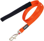 Red Dingo Plain Orange Dog Lead