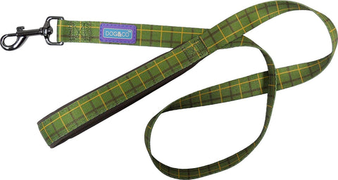 Dog & Co Green Country Check Dog Lead