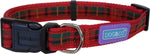 Dog & Co Red Tartan Design Dog Collar