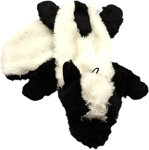 Unstuffed Skunk Character Soft Dog Toy