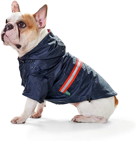 Dark Blue Niagara Dog Rain Coat