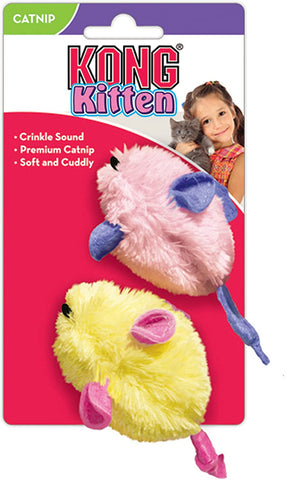 Kong Cat Kitten Mice (2pk)