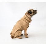 Camel Jazz Cableknit Dog Jumper