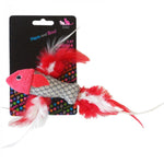 Hem & Boo Catnip Fish & Bell Cat Toy