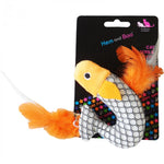 Hem & Boo Catnip Fish & Bell Cat Toy