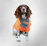 Canine & Co. Grey Cableknit Dog Scarf