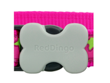 Red Dingo Hot Pink Star Dog Collar