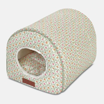 Igloo Pet Bed Provence Rose Dark Sage