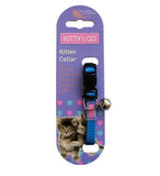 Blue Kitty & Co Snag Free Snap Free Kitten Collar