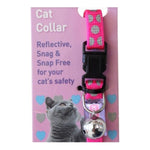 Pink Kitty & Co Reflective Polka Dot Cat Collar