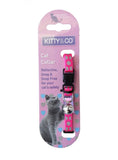 Pink Kitty & Co Reflective Polka Dot Cat Collar