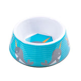 MOP Narwhal Melamine Pet Bowl