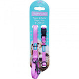 Puppy & Co Pink Puppy Collar & Lead Set