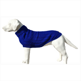 Blue Rascal Cableknit Dog Jumper