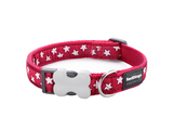 Red Dingo Red Star Dog Collar