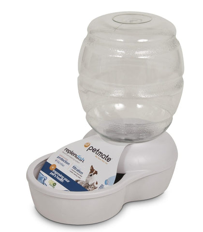 Petsafe White Replendish Gravity Waterer (Medium)