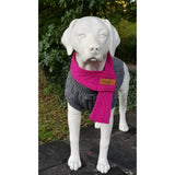 Canine & Co. Pink Cableknit Dog Scarf