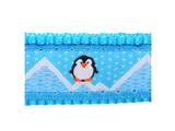 Red Dingo Penguin Design Dog Collar