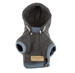 Bowl&Bone Graphite LOVE Dog Hoodie