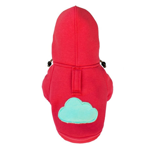 Bowl&Bone Coral CLOUD Dog Hoodie