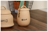 Ministry Of Pets Sandstone Cat Treat Jar