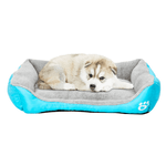 Hobbyzoo Blue 30" Warm Dog Cat Bed