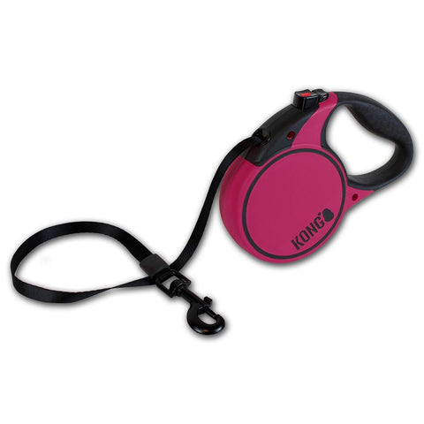 Kong Terrain 5m Retractable Leash - Fuschia