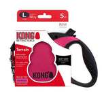 Kong Terrain 5m Retractable Leash - Fuschia